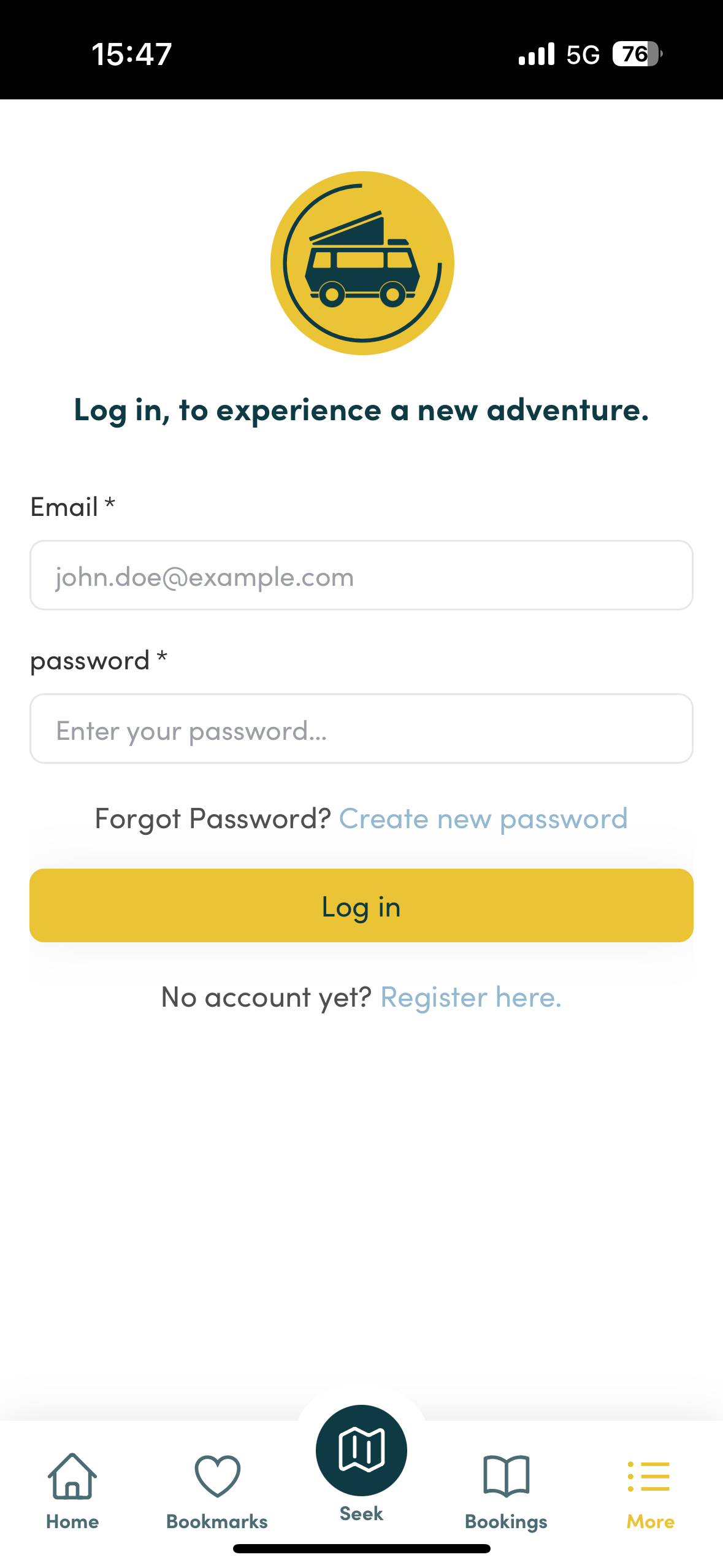 Activate annual pass (smartphone version)