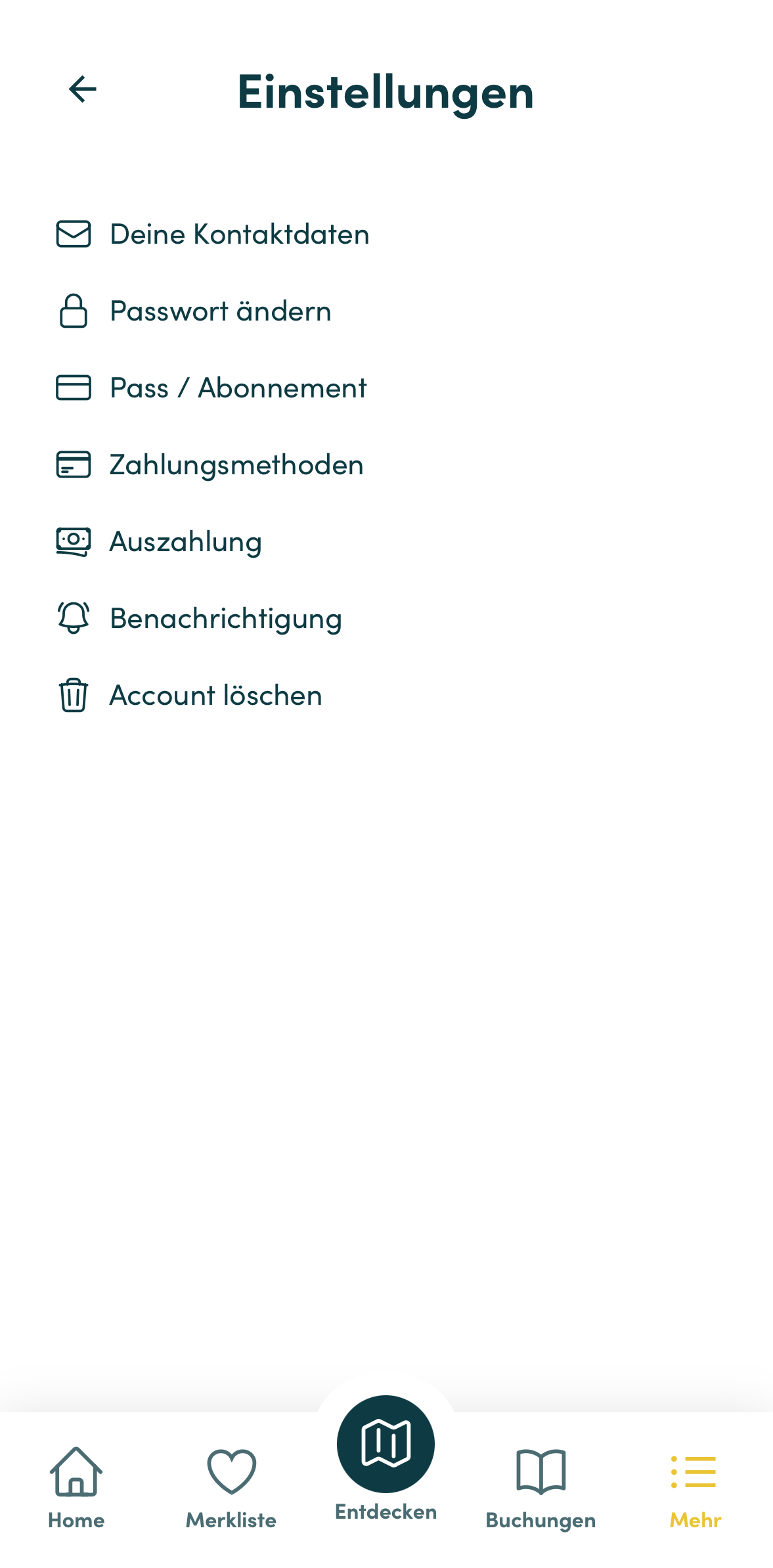 Jahrespass / 25Pass Abo einrichten (Smartphone-Variante)