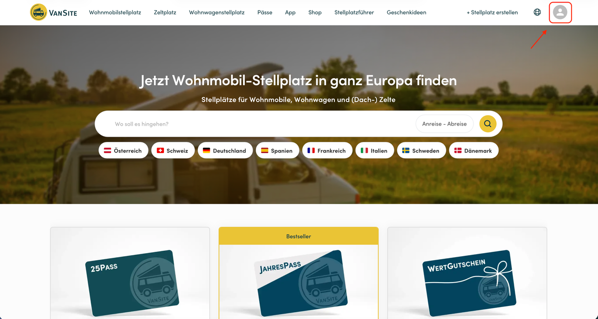 Bestehendes Jahrespass / 25Pass Abo kündigen (Desktop-Variante)